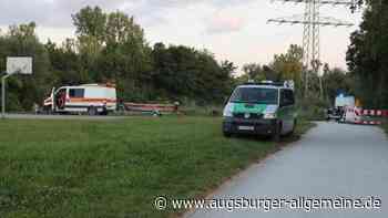 Großeinsatz an der Wertach: Rettungskräfte bewahren Frau vor Ertrinken