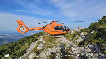 Ausgerutscht und auf Kopf geknallt: Kind (6) von Helikopter am Hochstaufen gerettet