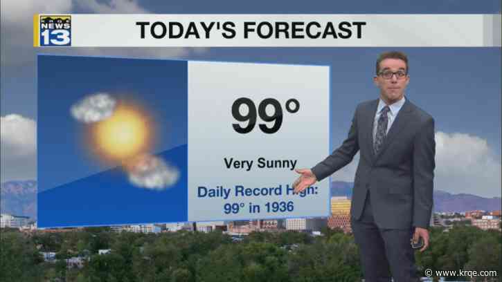 Record heat for some ahead