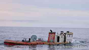 Photo of the Week: Sinking a fire boat for a good cause