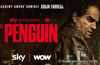 Neues Keyart von "The Penguin" mit Colin Farrell veröffentlicht - ab 20. September bei Sky und WOW