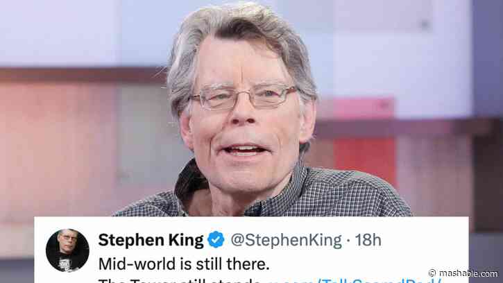 Stephen King drops cryptic Dark Tower hint on X