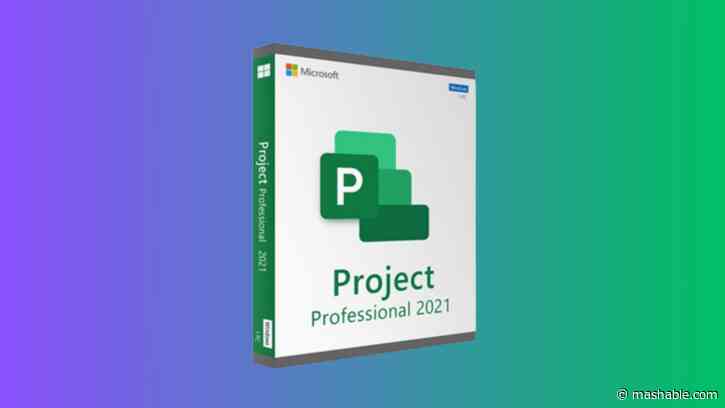 Score a lifetime license to Microsoft Project Professional for only £15.54