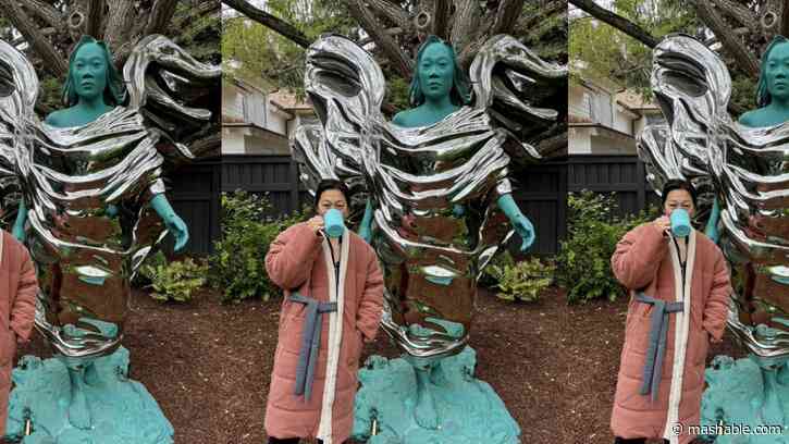 Mark Zuckerberg commissioned a statue of his wife, Priscilla Chan, and the internet kinda likes it