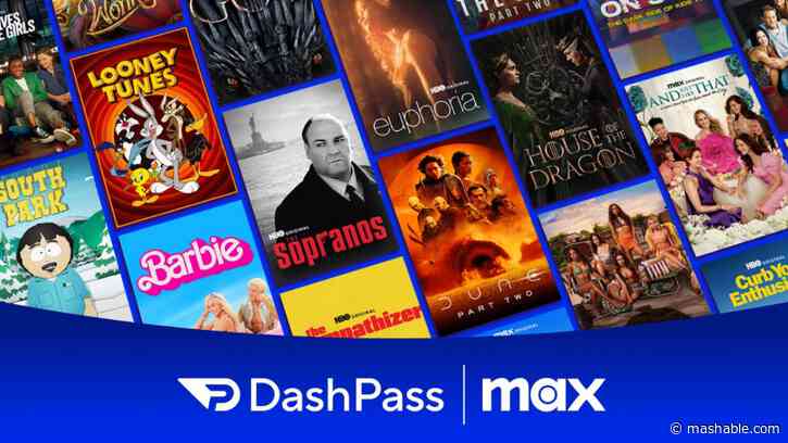 Get Max free (with ads) with the DashPass annual plan