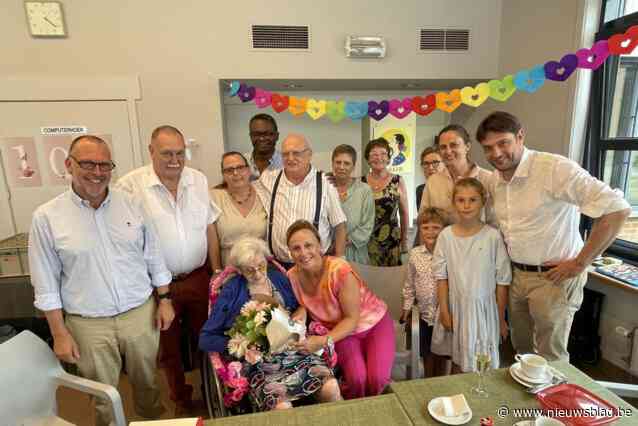 Suzanne Denutte is nu een eeuweling