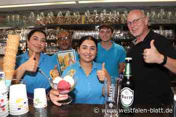 Beim Eiscafé Pacini gibt es „kühles Blondes“ zum Schlecken