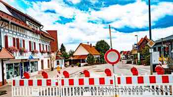 Kein Durchkommen: Darum bleibt Altburgs Ortsdurchfahrt länger gesperrt