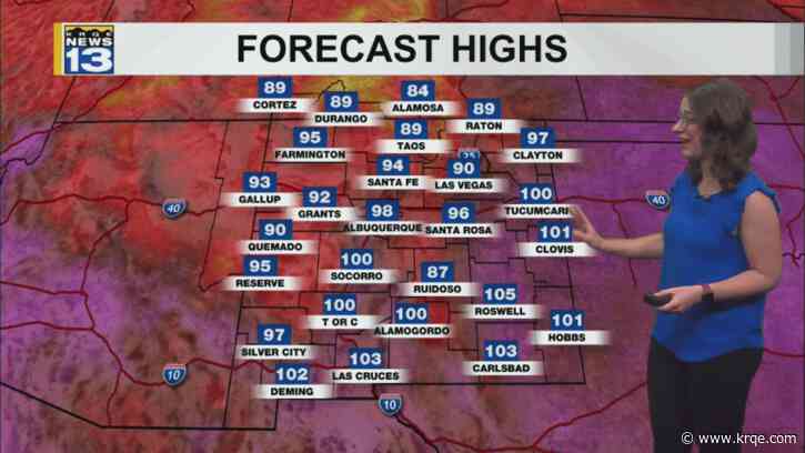 Record breaking temperatures coming to New Mexico this weekend