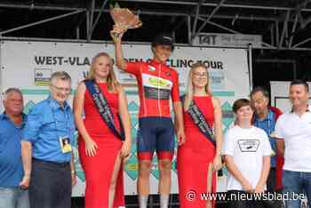 Matthias Bogaert wint openingsrit West-Vlaanderen Cycling Tour, Thur-Emiel David leidt in rushesklassement: “Rode trui matcht goed met kleur van broek”