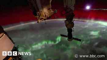Watch: The Northern Lights seen from space