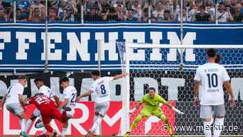 Hoffenheim zittert sich gegen Würzburg weiter