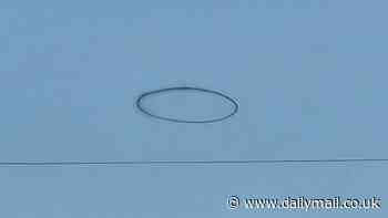 Ominous black ring appears over US state
