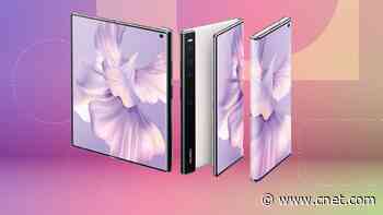 Huawei's Rumored Trifold Foldable Spotted in Public, Slimly Folded Up