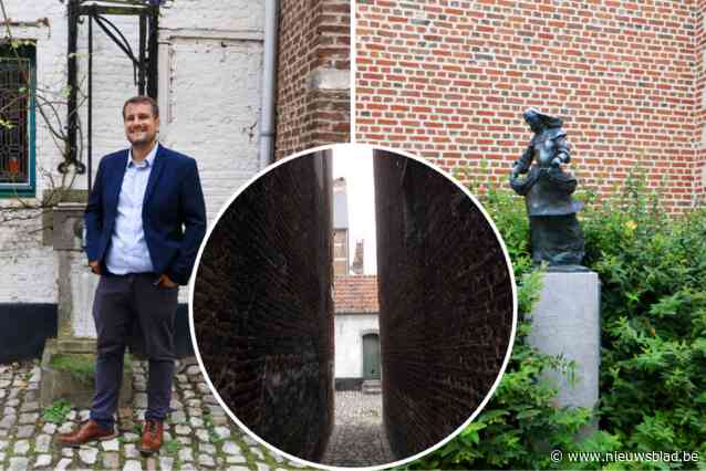 Op stap met burgemeester Rik Verwaest in het Begijnhof van Lier, dat recent twee sterren van de Michelin Reisgids mocht ontvangen