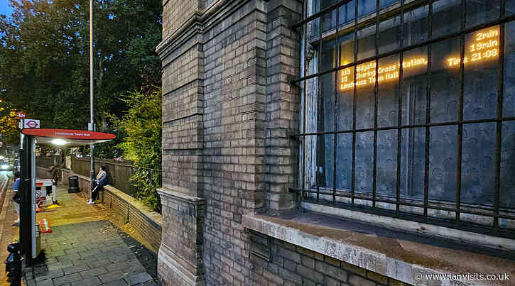 Historic Limehouse Town Hall offers a new way to check bus arrival times