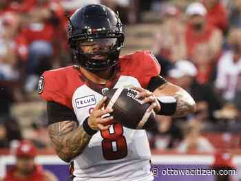 QB CONTROVERSY? For Grey Cup-contending Redblacks, it's a good problem to have