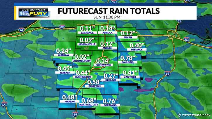 More rain/storm chances this weekend