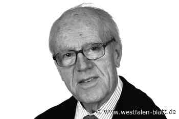 Trauer um Dr. Reinhard Meyer zu Bentrup