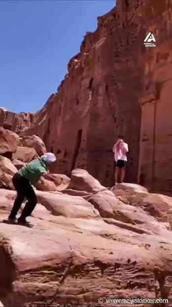 Defying gravity one flip at a time. #shorts #parkour