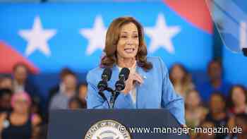 "Preistreiberei": Kamala Harris will US-Wähler beim Thema Geld einfangen