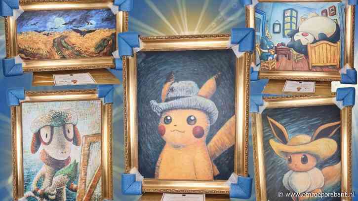 Pokémon x Van Gogh-schilderijen te koop op Marktplaats: 'Enige ter wereld'