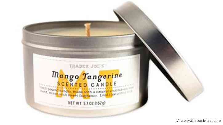 Trader Joe's recalls 653,000 mango tangerine scented candles
