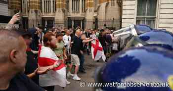 Whitehall rioter among Watford residents in court this week