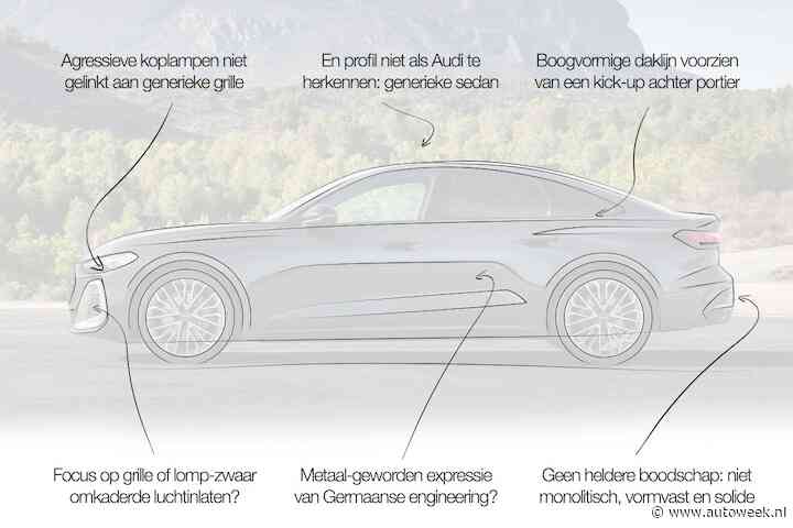 Designreview Audi A5: 'Dit hinkt op verschillende gedachten'