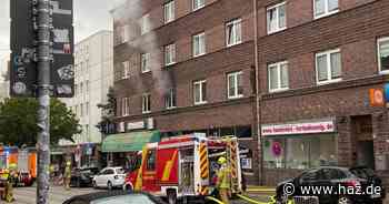 Falkenstraße in Hannover-Linden: Zwei Verletzte bei Küchenbrand