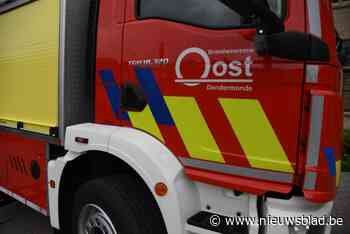 Brand op balkon van appartement door barbecue