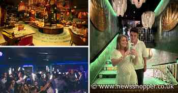 The London show restaurant and bar where dinner is mixed with a performance