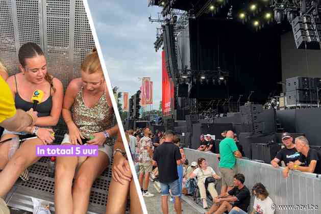 Wie zijn die mensen op festivals die altijd aan het hoofdpodium wachten en hoe doen ze dat met toiletbezoekjes?