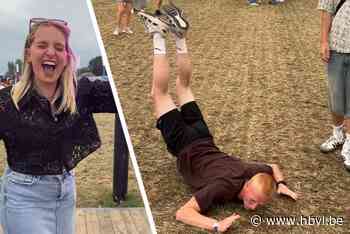 De festivalgangers tonen hun dance moves op dag drie van Pukkelpop