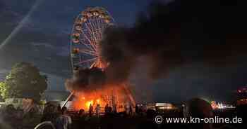 Feuer auf Highfield-Festival bei Leipzig: Riesenrad in Flammen – mehr als 30 Verletzte