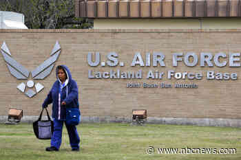 Security forces exchange gunfire with shooter who opened fire twice at the gate of Joint Base San Antonio-Lackland
