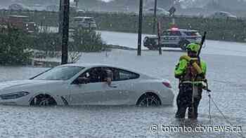 Heavy rainfall causes widespread flooding across GTA