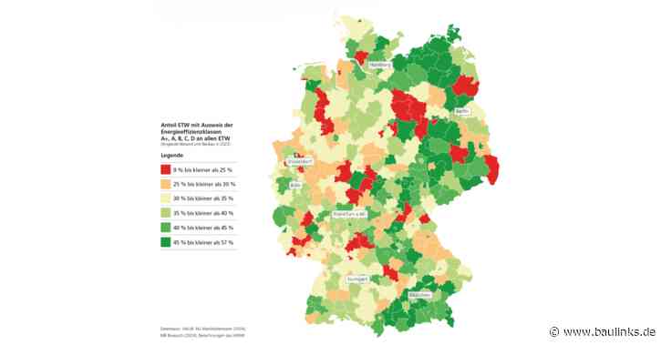 Postbank Wohnatlas 2024: Hier zählt Energieeffizienz beim Kauf einer Eigentumswohnung