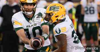 Rankin rushes for three touchdowns to power Elks to 47-22 road win over Ticats