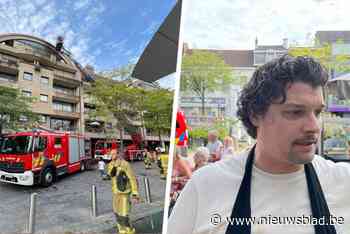 Brasserie-uitbater Thommy evacueert bewoners bij uitslaande brand in appartement: “Dat was puik werk”