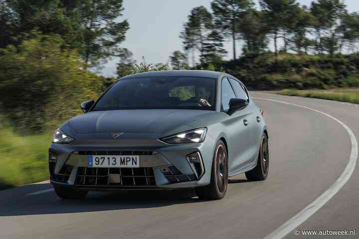 Test: Cupra Leon - net als in de Formentor hebben voorwielen het zwaar