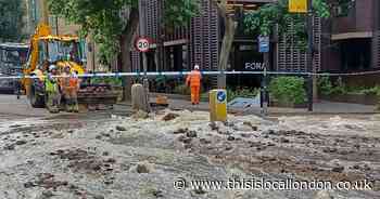 LIVE updates as homes evacuated amid flooding near King's Cross station