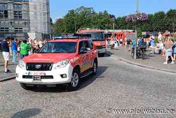 Brandweer in colonne naar nieuwe thuis: “Binnen twee weken ook open deur voor iedereen”