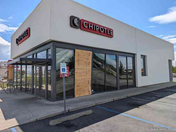 Lima Road Chipotle damaged, condemned