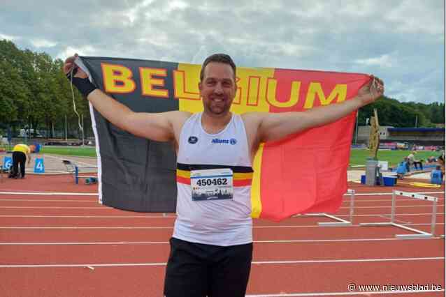 Filip Eeckhout pakt zilver op WK masters in Göteborg