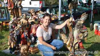 Kunst, Krempel und Kauflust auf Bayerns größtem Flohmarkt in Irsingen