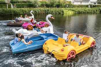 IN BEELD. Enthousiaste deelnemers aan pedalorace nabij Vaarbar