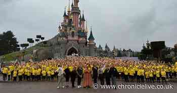 Stagecoach Performing Arts students from South Tyneside wow parkgoers at Disneyland Paris