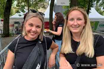 „Münster mittendrin“: Erste Clueso-Fans warten an Domplatz-Bühne