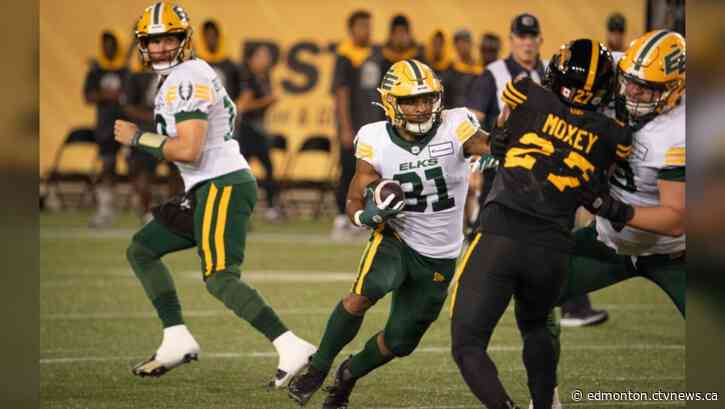 Rankin rushes for three touchdowns to power Elks to 47-22 road win over Ticats